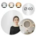 Настінне дзеркало ModernHome by Multistore LED 60 см (5905817008643)