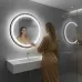 Настенное зеркало ModernHome by Multistore Anti-Fog LED 60 см (5905817008674)