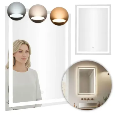 Настенное зеркало ModernHome by Multistore LED 50х70 см (5905817008681)