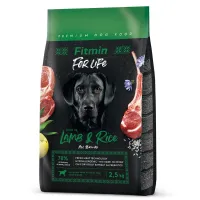 Корм для дорослих собак дрібних порід Fitmin dog For Life Lamb & Rice Mini з ягнятком та рисом 2.5 кг (511114063)