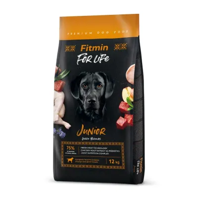 Корм для цуценят всіх порід Fitmin dog For Life Puppy 12 кг (511114066) Корм для цуценят всіх порід Fitmin dog For Life Puppy 12 кг (511114066)