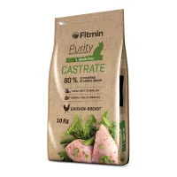 Корм для стерилізованих кішок Fitmin cat Purity Castrate з курячою грудкою 10 кг (532114003)