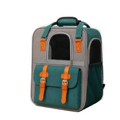 Сумка-рюкзак для переноски кошек и собак Urbankit Pet Carrier 41x30x21 см Зеленый (PC-010-GR)