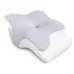 Ортопедическая подушка BUTTERFLY Memory Foam 60x40x14 см Бело-серый (M1091)
