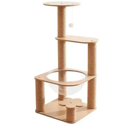Комплекс для кошек Urbankit Cat Tower 36.5x36.5x79 см Бежевый (CT-079-BE)