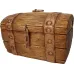 Сувенірна скринька supersumka Старовинна піратська скриня 19x11.5x9 см Коричневий (NA1009-2) Сувенірна скринька supersumka Старовинна піратська скриня 19x11.5x9 см Коричневий (NA1009-2)