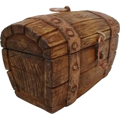 Сувенірна скринька supersumka Старовинна піратська скриня 19x11.5x9 см Коричневий (NA1009-2) Сувенірна скринька supersumka Старовинна піратська скриня 19x11.5x9 см Коричневий (NA1009-2)