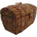 Сувенірна скринька supersumka Старовинна піратська скриня 19x11.5x9 см Коричневий (NA1009-2) Сувенірна скринька supersumka Старовинна піратська скриня 19x11.5x9 см Коричневий (NA1009-2)
