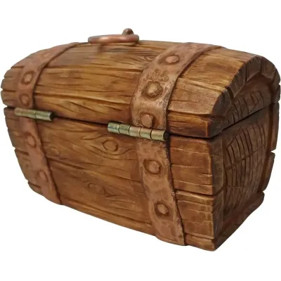 Сувенірна скринька supersumka Старовинна піратська скриня 19x11.5x9 см Коричневий (NA1009-2) Сувенірна скринька supersumka Старовинна піратська скриня 19x11.5x9 см Коричневий (NA1009-2)