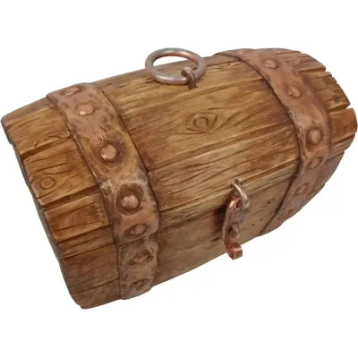 Сувенірна скринька supersumka Старовинна піратська скриня 19x11.5x9 см Коричневий (NA1009-2) Сувенірна скринька supersumka Старовинна піратська скриня 19x11.5x9 см Коричневий (NA1009-2)