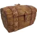 Сувенірна скринька supersumka Старовинна піратська скриня 19x11.5x9 см Коричневий (NA1009-2)
