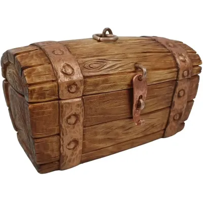 Декоративна скринька supersumka Старовинна піратська скриня 21.5x11.5x9.5 см Коричневий (NA1009-1) Декоративна скринька supersumka Старовинна піратська скриня 21.5x11.5x9.5 см Коричневий (NA1009-1)