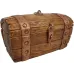 Декоративна скринька supersumka Старовинна піратська скриня 21.5x11.5x9.5 см Коричневий (NA1009-1) Декоративна скринька supersumka Старовинна піратська скриня 21.5x11.5x9.5 см Коричневий (NA1009-1)