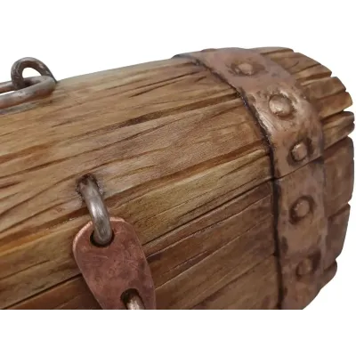 Декоративна скринька supersumka Старовинна піратська скриня 21.5x11.5x9.5 см Коричневий (NA1009-1) Декоративна скринька supersumka Старовинна піратська скриня 21.5x11.5x9.5 см Коричневий (NA1009-1)