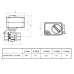Кран з електроприводом Mastino 220В 3/4 Кран з електроприводом Mastino 220В 3/4