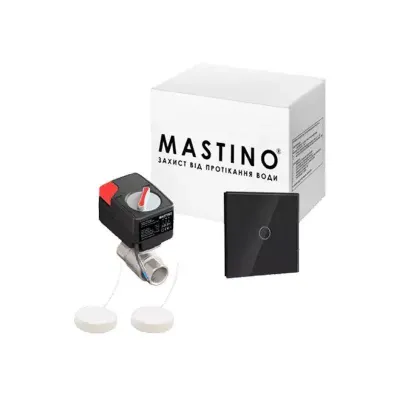 Система защиты от протечек воды Mastino TS2 1/2 Light Black (13334)