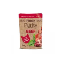 Влажный корм для взрослых кошек Fitmin Purity с говядиной и сердечками 100 г (332384006)