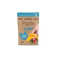 Вологий корм для дорослих котів Fitmin Purity з коропом та гарбузом 100 г (332384007)