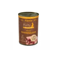 Консерва для дорослих собак Fitmin Purity з куркою та печінкою 400 г (331384004) Консерва для дорослих собак Fitmin Purity з куркою та печінкою 400 г (331384004)