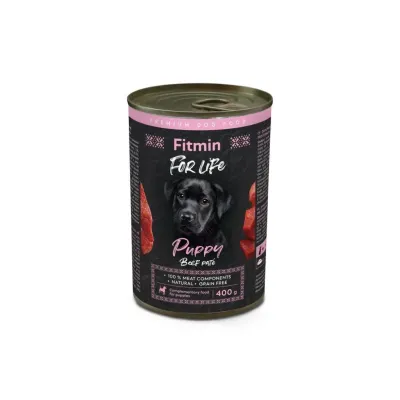 Консерва для цуценят Fitmin For Life з яловичиною 400 г (311384023)