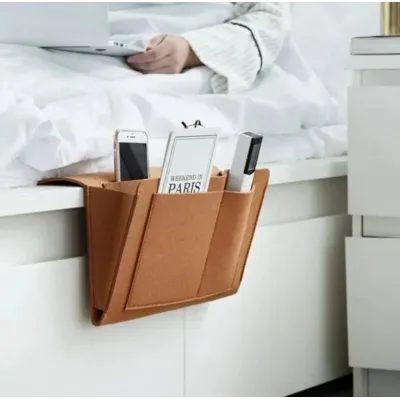 Приліжковий органайзер Urbankit 25x8 см Коричневий (FH-B01-CM)