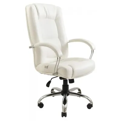 Офисное кресло руководителя Richman AlbertoDesign Tilt М-1 Белый (rch_chr_00025)