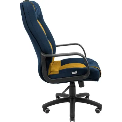 Офісне крісло керівника Richman AlbertoDesign MultiBlock М-3 Синьо-жовтий (rch_chr_00121)