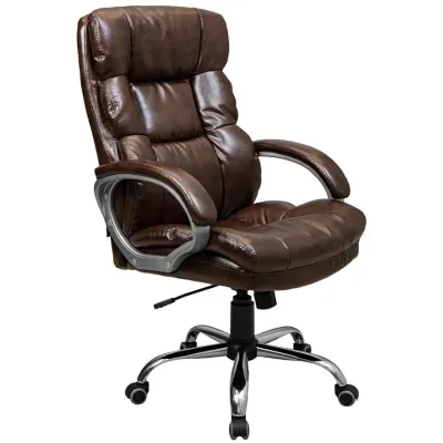 Офісне крісло керівника Richman ManhattanDesign Tilt М-1 Коричневий (rch_chr_00160)