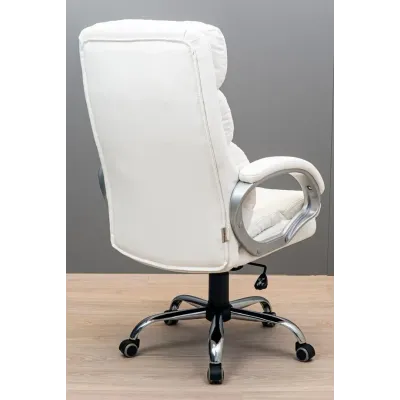 Офісне крісло керівника Richman ManhattanDesign Tilt М-1 Білий (rch_chr_00173)