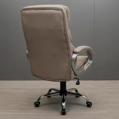 Офисное кресло руководителя Richman ManhattanDesign Tilt М-1 Бежевый (rch_chr_00178)