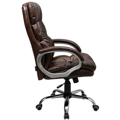 Офісне крісло керівника Richman ManhattanDesign MultiBlock М-3 Коричневий (rch_chr_00226)