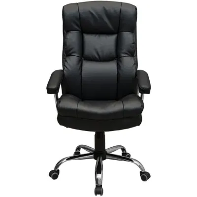 Офісне крісло керівника Richman ManhattanDesign MultiBlock М-3 Madras Чорний (rch_chr_00232)