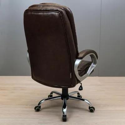 Офисное кресло руководителя Richman Elite ProDesign Tilt М-1 Коричневый (rch_chr_00240) Офисное кресло руководителя Richman Elite ProDesign Tilt М-1 Коричневый (rch_chr_00240)