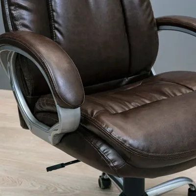 Офисное кресло руководителя Richman Elite ProDesign Tilt М-1 Коричневый (rch_chr_00240) Офисное кресло руководителя Richman Elite ProDesign Tilt М-1 Коричневый (rch_chr_00240)