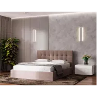 Кровать-подиум двуспальная Richman ChesterNew Design Standart 180x200 см Мокко (rich_bad_016)