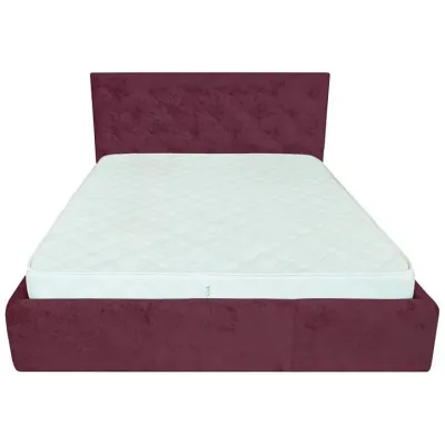 Ліжко-подіум двоспальне Richman BristolNew Design Comfort 140x200 см Бордовий (rich_bad_1032) Ліжко-подіум двоспальне Richman BristolNew Design Comfort 140x200 см Бордовий (rich_bad_1032)