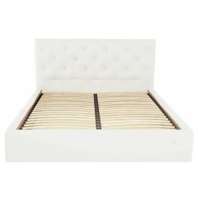 Ліжко-подіум двоспальне Richman BristolNew Design VIP 160x200 см Білий (rich_bad_1144)