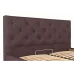 Ліжко-подіум двоспальне Richman BristolNew Design VIP 160x200 см Коричневий (rich_bad_1168)