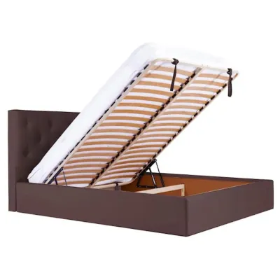 Ліжко-подіум двоспальне Richman BristolNew Design VIP 160x200 см Коричневий (rich_bad_1168)