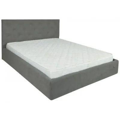 Ліжко-подіум двоспальне Richman BristolNew Design VIP 140x200 см Сірий (rich_bad_1182)