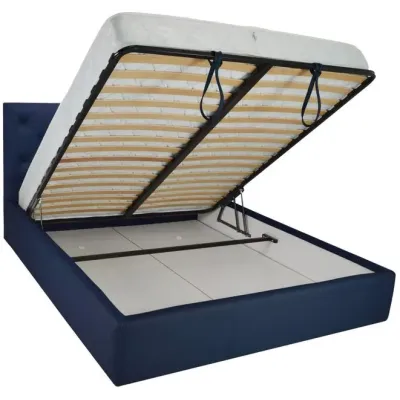 Ліжко-подіум Richman BristolNew Design VIP 120x200 см Синій (rich_bad_1260)