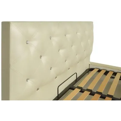 Кровать-подиум двуспальная Richman BristolNew Design VIP 180x200 см Бежевый (rich_bad_1290)
