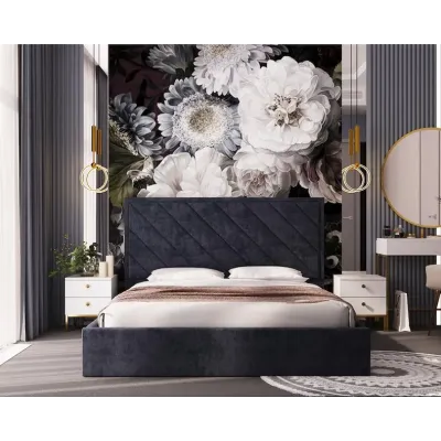 Ліжко-подіум двоспальне Richman ChicagoNew Design Standart 180x200 см Сірий (rich_bad_1398)