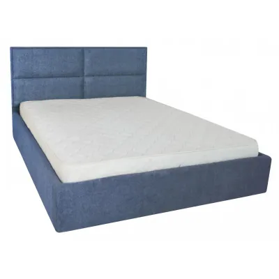 Ліжко-подіум двоспальне Richman SheffieldNew Design Standart 140x190 см Синій (rich_bad_1537)