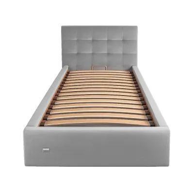 Ліжко-подіум Richman ChesterNew Design Standart 90x200 см Сірий (rich_bad_1578)