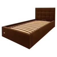 Ліжко-подіум Richman ChesterNew Design VIP 90x190 см Коричневий (rich_bad_1629)