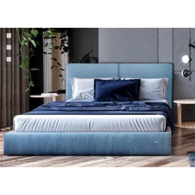 Ліжко-подіум двоспальне Richman DelhiNew Design Comfort 180x200 см Синій (rich_bad_1714)