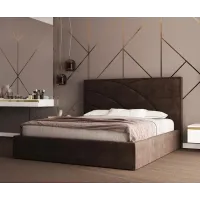 Ліжко-подіум двоспальне Richman NettaNew Design Comfort 160x200 см Коричневий (rich_bad_1736) Ліжко-подіум двоспальне Richman NettaNew Design Comfort 160x200 см Коричневий (rich_bad_1736)