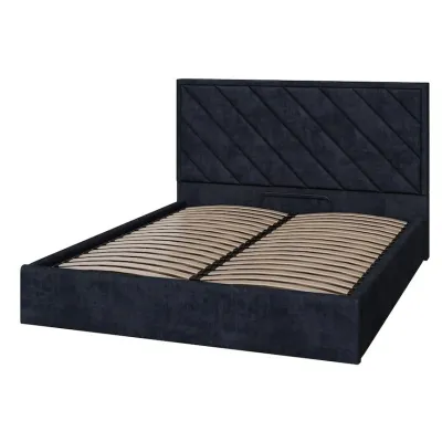 Ліжко-подіум двоспальне Richman ChicagoNew Design Comfort 180x190 см Сірий (rich_bad_1745)