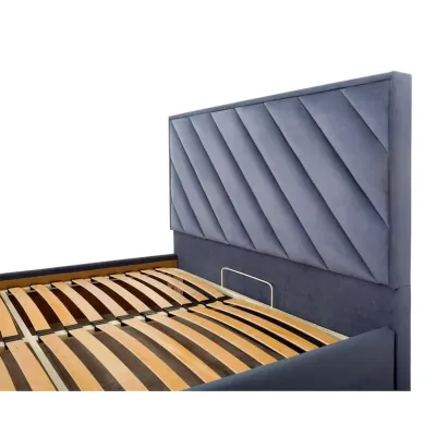 Ліжко-подіум двоспальне Richman ChicagoNew Design Comfort 180x190 см Синій (rich_bad_1753) Ліжко-подіум двоспальне Richman ChicagoNew Design Comfort 180x190 см Синій (rich_bad_1753)